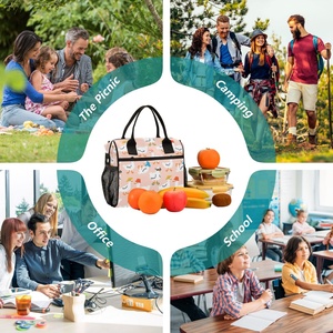 Sac à déjeuner réutilisable imperméable personnalisé avec logo, grand sac fourre-tout pour le travail, le pique-nique, la randonnée, prix avantageux - Product Image 2