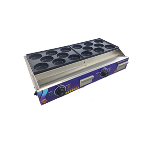 เครื่องทำขนมญี่ปุ่นแบบไฟฟ้า อบอนยากิ อิมากาวะยากิ <span class=keywords><strong>แพน</strong></span><span class=keywords><strong>เค้ก</strong></span><span class=keywords><strong>สอดไส้</strong></span>ไข่ 16 หลุม เครื่องทำแฮมเบอร์เกอร์ - Product Image 3