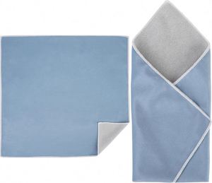 Paño de microfibra liso para viaje, con estampado, cien parches de velcro autoadhesivos, de secado rápido, silencioso, para envolver cámaras - Product Image 2
