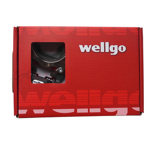 Pédales auto-bloquantes Wellgo, axe en chromoly noir, pour VTT, équipement de cyclisme durable - Product Image 4