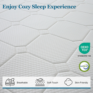 전문 사용자 정의 크기 니트 원단 소프트 메모리 폼 하이브리드 매트리스 친환경 병원 학교 공원용 - Product Image 2