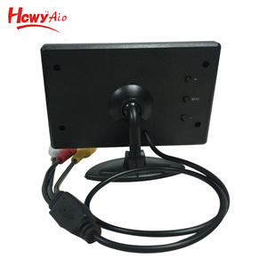3,5 zoll Auto Dach Montieren Rückspiegel TFT LCD Monitor Display Mit Mini TV Mit <span class=keywords><strong>2</strong></span> Video Eingang - Product Image 2