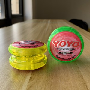 Manufacturer Wholesale <b>Cheap</b> Classic Plastic <b>Light</b> up Bearing Responsive Green Mini Yo Yo Ball Flashing Glowing <b>Led</b> yoyo Toy - Product Image 3