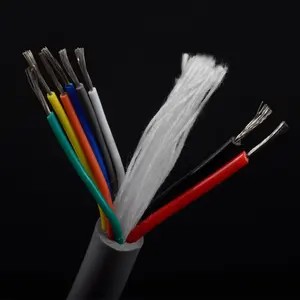 27 AWG 8 fio condutor TPE Jacket OD 6.0 cabo personalizado