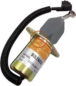 Válvula solenoide de apagado de 24 V 37Z36-56010-A 3977620 5272680 para motor CUMMINS 6CT 8.3C ISC ISL G8.3 CM558 - Product Image 3