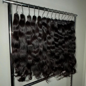 Chất lượng tốt nhất nguyên lớp biểu bì phù hợp Trinh Nữ tóc con người bó Nhà cung cấp 15A đôi rút ra chưa qua chế biến Trinh Nguyên liệu Miến Điện tóc - Product Image 4