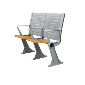 Silla escalonada de aleación de aluminio BX-0182 con reposabrazos para uso en aulas escolares - Product Image 2