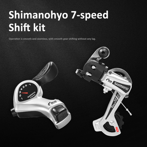 Bicicletas Urbanas <span class=keywords><strong>Vintage</strong></span> de 7 Velocidades y 26 Pulgadas para Hombres y Mujeres Adultos, Bicicletas Urbanas Casuales con Cambios de Marchas, Bicicletas Retro - Product Image 4