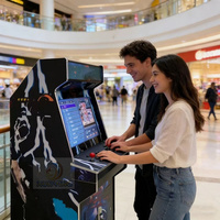 Vente en gros de machine de jeu d'arcade verticale rétro classique d'intérieur Machine de jeu de combat d'arcade à pièces