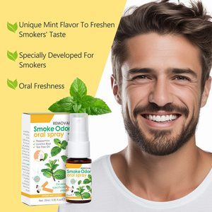 Spray Orale al Limone e Menta con Olio di Tea Tree, Prodotti per l'Igiene Orale, Rinfrescante per l'Alito, Ingrediente Principale: Frutta - Product Image 2