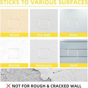 6 buah karet kenop pintu pelindung dinding dan Bumper dinding rusak kebisingan tahan lama peredam kejut - Product Image 4