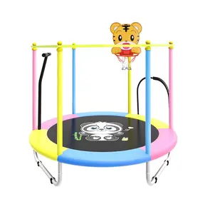 Mini Trampoline Cho Trẻ Em Chơi 48 "Nhảy Trong Nhà Trampoline Với Bao Vây An Toàn Net Trẻ Em Trampoline