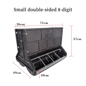 Piglet Welfare Double-Sided Feeder - Durable Plastic Creep Feeder for Early Weaning Success - Product Image 2