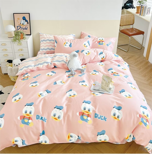 Nouveau design 3 pièces-ensemble <span class=keywords><strong>de</strong></span> <span class=keywords><strong>housse</strong></span> <span class=keywords><strong>de</strong></span> <span class=keywords><strong>couette</strong></span> avec des housses <span class=keywords><strong>de</strong></span> <span class=keywords><strong>couette</strong></span> à motifs d'<span class=keywords><strong>animaux</strong></span>/dessins animés/cœurs pour le lit - Product Image 3