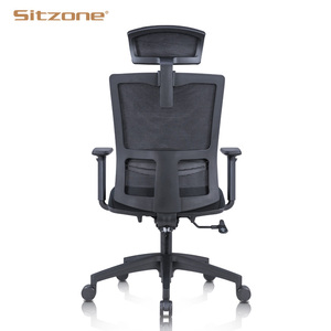 Amostra grátis móveis de escritório revolvendo, cadeira de escritório para jogos de corrida computador pc ergonômico confortável de couro pu preto - Product Image 5