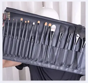 Juego de 18 Brochas de <span class=keywords><strong>Maquillaje</strong></span> Profesionales de Pelo Natural de Animales, Marca Privada, Logotipo Personalizado, Venta al Por Mayor, Nuevo - Product Image 5