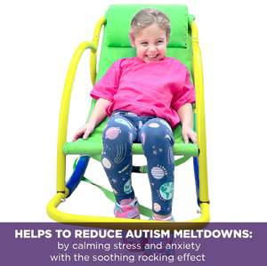 Excellent outil de thérapie TDAH et besoins spéciaux Chaise à <span class=keywords><strong>bascule</strong></span> sensorielle pour l'autisme pour enfants - Product Image 4