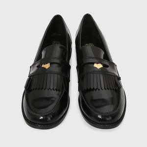 أحذية الخريف ، أحذية من ورق العمل ، أحذية قارب ، جلد صغير - Product Image 2