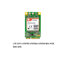 Module Mini PCIe 4G LTE Cat1 SIMCom BK-A7672E BK-A7672SA BK-A7672G BK-A7672G-DS avec UART USB et emplacement pour carte SIM/GNSS en option pour E/SA