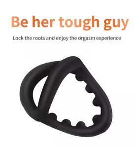 Atacado Casal Compartilhando Estimulação do Clitóris Passion Lock Fine <span class=keywords><strong>Ring</strong></span> Sex Toys <span class=keywords><strong>Silicone</strong></span> Delay Ejaculação Ferramenta para Homens - Product Image 4