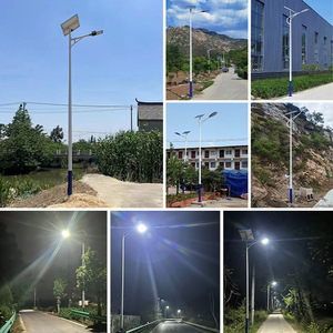 ไฟถนนพลังงานแสงอาทิตย์ 6 เมตร อลูมิเนียมอัลลอยด์ LED โมโนซิลิคอน สำหรับถนนชนบท - Product Image 3