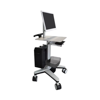 Chariot de scanner dentaire oral silencieux de haute qualité avec support d'écran, design moderne pour hôpital et clinique, pour hôtels et centres commerciaux