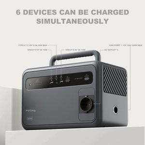 Station d'alimentation portable OEM 300 Watts, batterie haute capacité, alimentation portable pour le camping - Product Image 2
