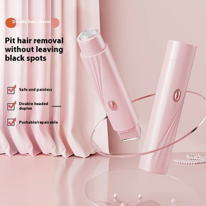 Nouveau <span class=keywords><strong>Rasoir</strong></span> Électrique Rechargeable 2026 <span class=keywords><strong>pour</strong></span> <span class=keywords><strong>Femme</strong></span>, Anti-douleur, en Acier Inoxydable, Antidérapant, Tondeuse Corporelle et Faciale à Double Tête - Product Image 2