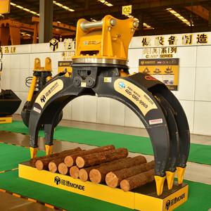 Монде двухцилиндровый гидравлический Грейферный погрузочный Грейфер для экскаватора 6-35 тонн - Product Image 4