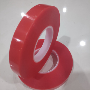 เทปกาวสองหน้าทนความร้อนสูงพร้อมฟิล์มสีแดงใสคล้ายกับ <span class=keywords><strong>Tesa</strong></span> <span class=keywords><strong>4965</strong></span>สำหรับการใช้งานที่อุณหภูมิสูง - Product Image 1