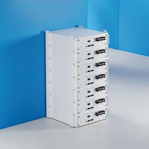 Batterie de stockage d'énergie empilable 3U 5/10/30KWH au phosphate de fer et de lithium, système d'alimentation de secours, nouveau modèle en armoire - Product Image 2