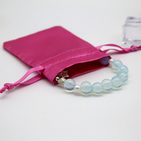 Sac d'emballage personnalisé en satin pour extensions capillaires, doux, réutilisable, avec cordon de serrage, pour perruque, bonnet, tissage, sac en satin rose, logo personnalisé