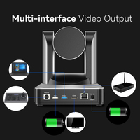 Anywii HC730UH-20 SDI HDM1 IP LAN Équipement de diffusion Caméra de vidéoconférence Streaming en direct Caméra Ptz 20x Zoom Ndi 1080p