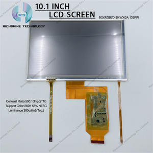 Richshine G070VTT01.0 Pantalla industrial Pantalla táctil resistiva de 4 hilos Pantalla WVGA TN de 7,0 "Pantalla LED LCD FPC de 40 pines - Product Image 4