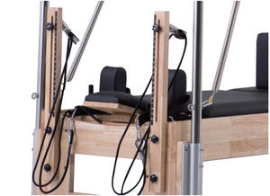 Macchina <span class=keywords><strong>Pilates</strong></span> Combinata <span class=keywords><strong>Reformer</strong></span> Trapeze in Legno d'Acero con Funzioni Multiple e <span class=keywords><strong>Benefici</strong></span> per la Salute - Product Image 3
