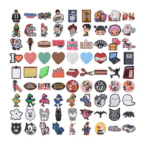 Nuovo arrivo Custom morbido Pvc zoccolo Charms per scarpe decorazione di gomma regali per gli <span class=keywords><strong>amici</strong></span> - Product Image 2