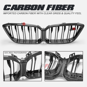 FOR BMW F87 M2 S Type front grill (facelift <b>model</b>) Dry Carbon Material - Product Image 4