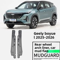 Protector de Salpicaduras Interior de Plástico para Puerta Trasera para Geely Boyue L 2025
