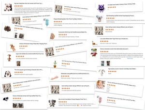 <span class=keywords><strong>Peluche</strong></span> Elefante <span class=keywords><strong>Grigio</strong></span> Super Morbido, Regalo di Compleanno per Bambini, Giocattoli in <span class=keywords><strong>Peluche</strong></span> a Forma di Elefante con Imbottitura in Cotone PP Personalizzata per Dormire e Decorare - Product Image 3