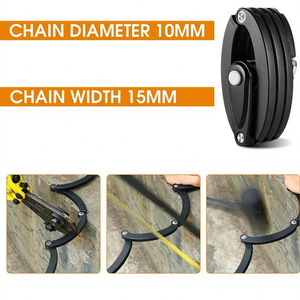 <span class=keywords><strong>Cadenas</strong></span> pliable à code pour vélo, antivol, sécurité renforcée, pour vélo électrique, chaîne, câble, accessoires de cyclisme - Product Image 5