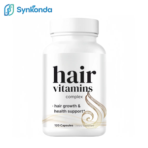 Complexe <span class=keywords><strong>de</strong></span> Vitamines pour la Croissance et la Santé des Cheveux, 120 Capsules, Complément Alimentaire Beauté Adulte, Palmier Nain, Ashwagandha - Product Image 1