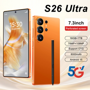 ราคาถูก S26โทรศัพท์อัลตร้า<span class=keywords><strong>5G</strong></span> Android ราคาประหยัดงบประมาณที่ดีที่สุด22GB + 2TB | กล้อง108MP เคส LTE & <span class=keywords><strong>Hot</strong></span> Style รวมโทรศัพท์มือถือ - Product Image 4