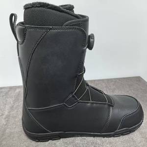 Bottes de snowboard pour adultes 2024, faciles à enfiler, avec système de fermeture rapide en fil d'acier, couleur classique noir et blanc - Product Image 4