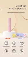 Intoss SJSKYXQMY Prix usine Nouveau tampon de signature en plastique style rouge à lèvres DIY pour petits tampons flash personnalisables à usage professionnel