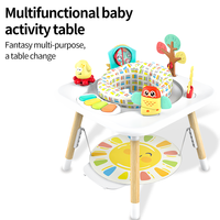 Chaise sauteuse pour bébé en gros, centre d'activités convertible et sauteuse évolutive, transat bébé avec jouets interactifs pour tout-petit