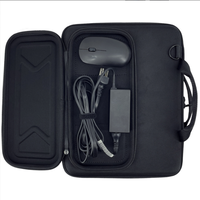 Tas Jinjing Portabel Desain Organizer Multi-Saku untuk Perjalanan Bisnis, Cocok untuk MacBook Air Pro, Lenovo HP Dell