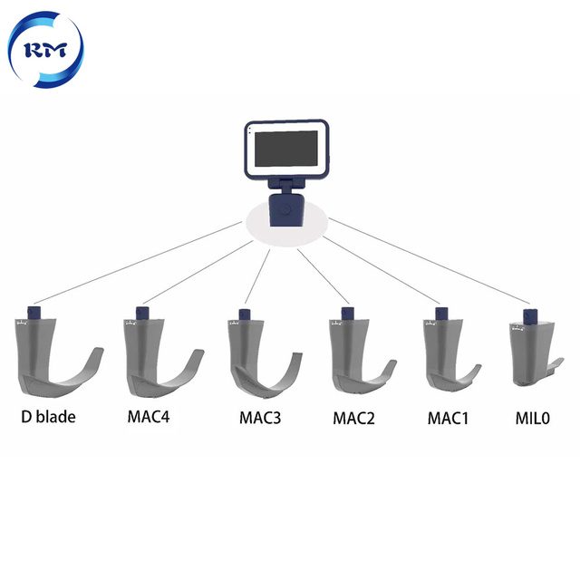 China High Quality Visual Top Quality Reusable Disposable Fiber Optic Laryngoscope Endoscope