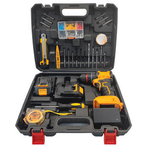 Perceuse puissante à batterie lithium 21V 600W, vitesse variable, perçage max. 32 mm, avec deux batteries et chargeur pour usage domestique - Product Image 5