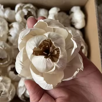 Fleurs de cerisier en bois de Sola faites à la main en gros pour diffuseur de parfum, bouteille de parfum, décoration intérieure