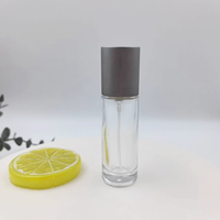 Mini-bouteilles de parfum de luxe 10 ml en verre épais, pressurisées, anti-fuite, avec bouchon transparent multicolore pour diffuseur à bâtonnets ZY